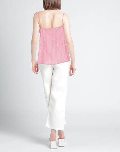 Woman Top Pink Size 4 Viscose, Cotton, Polyester, Lurex