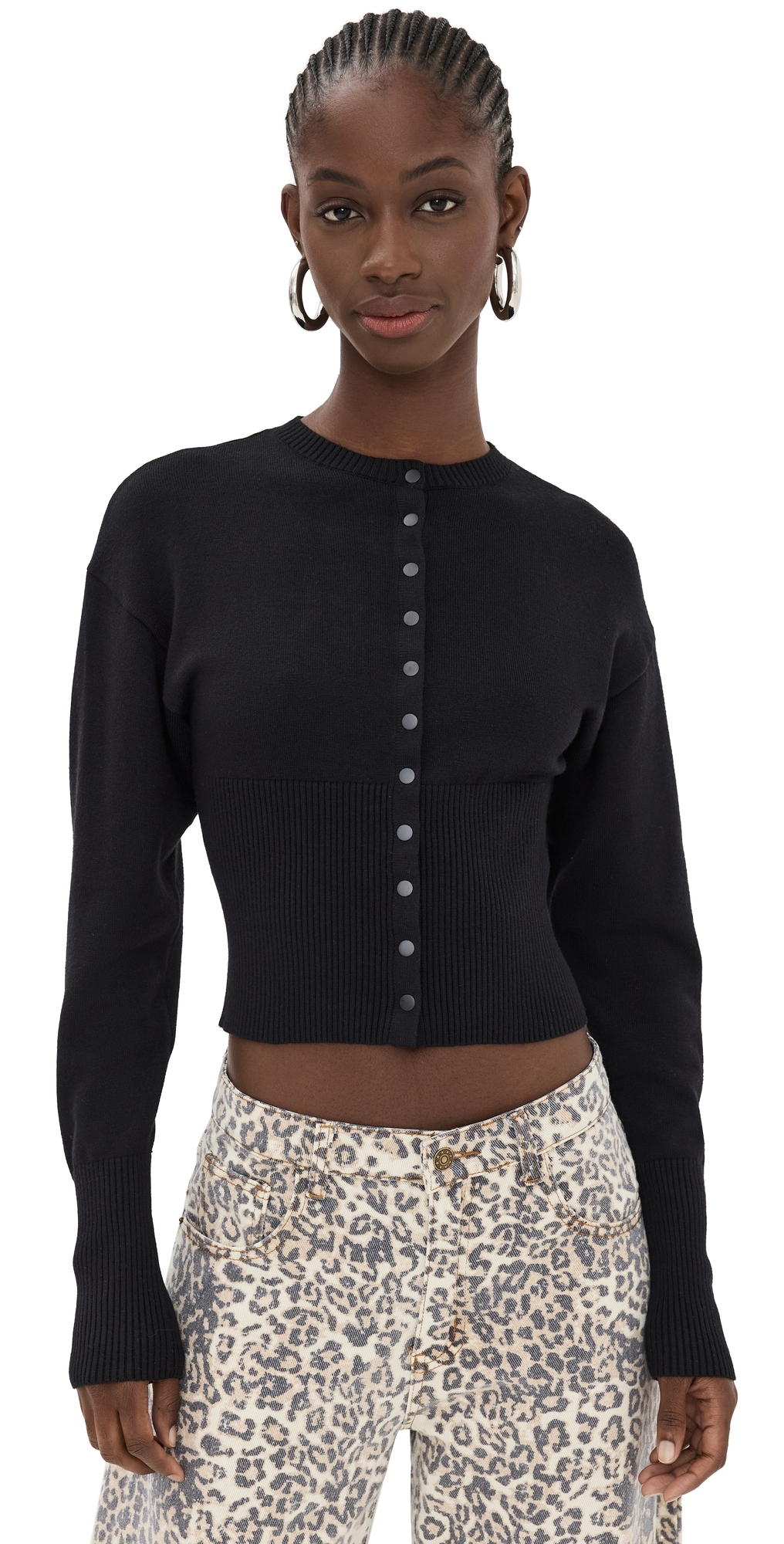 Head In The Clouds Cardigan Onyx