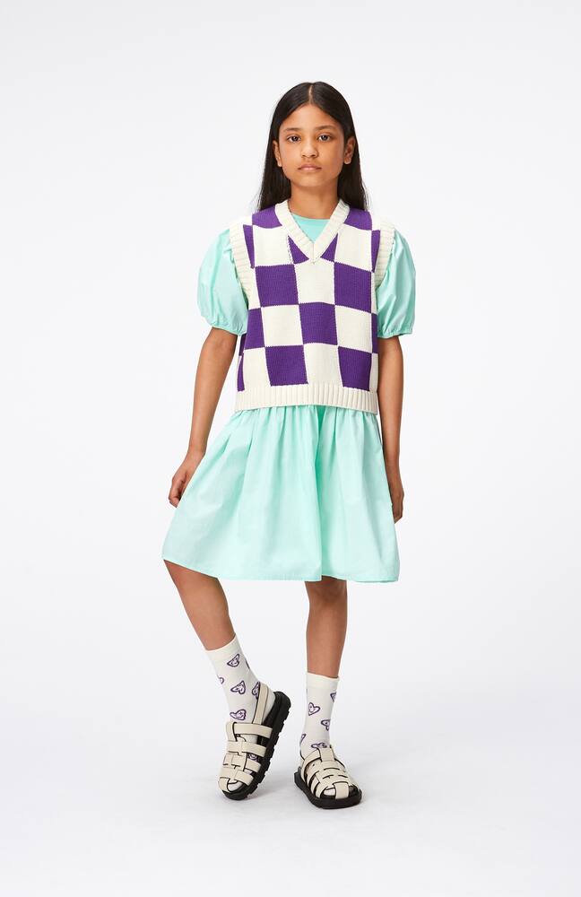 Molo Gertina checked cotton sweater