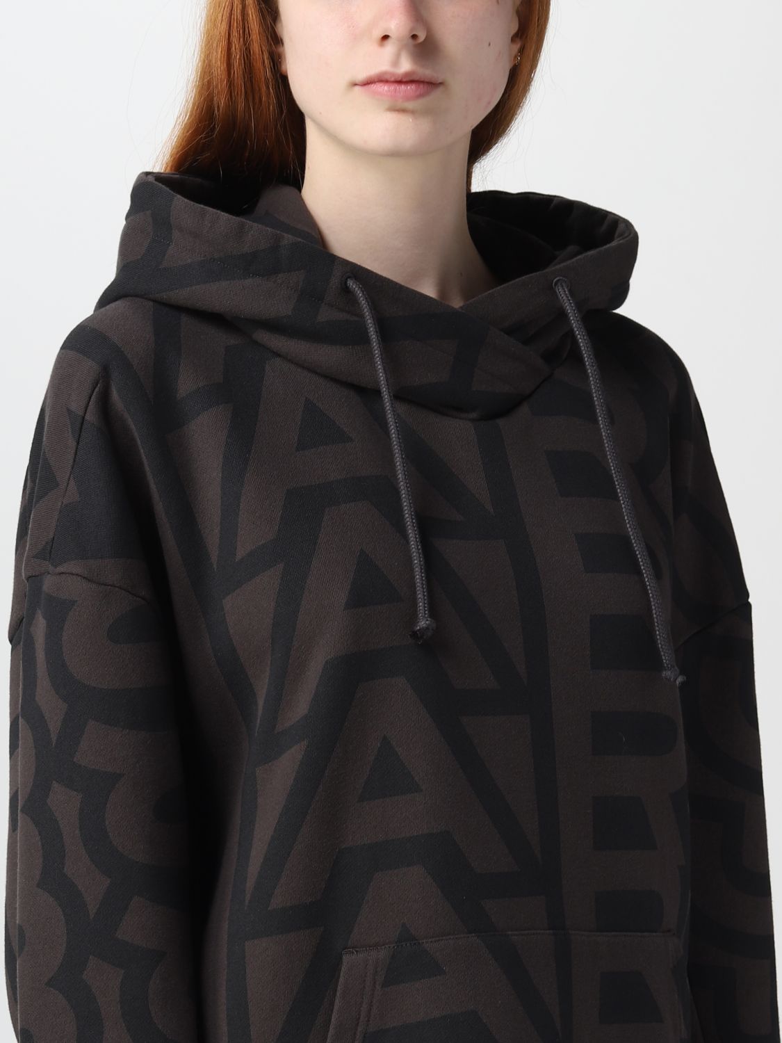 Sweatshirt Woman color Black