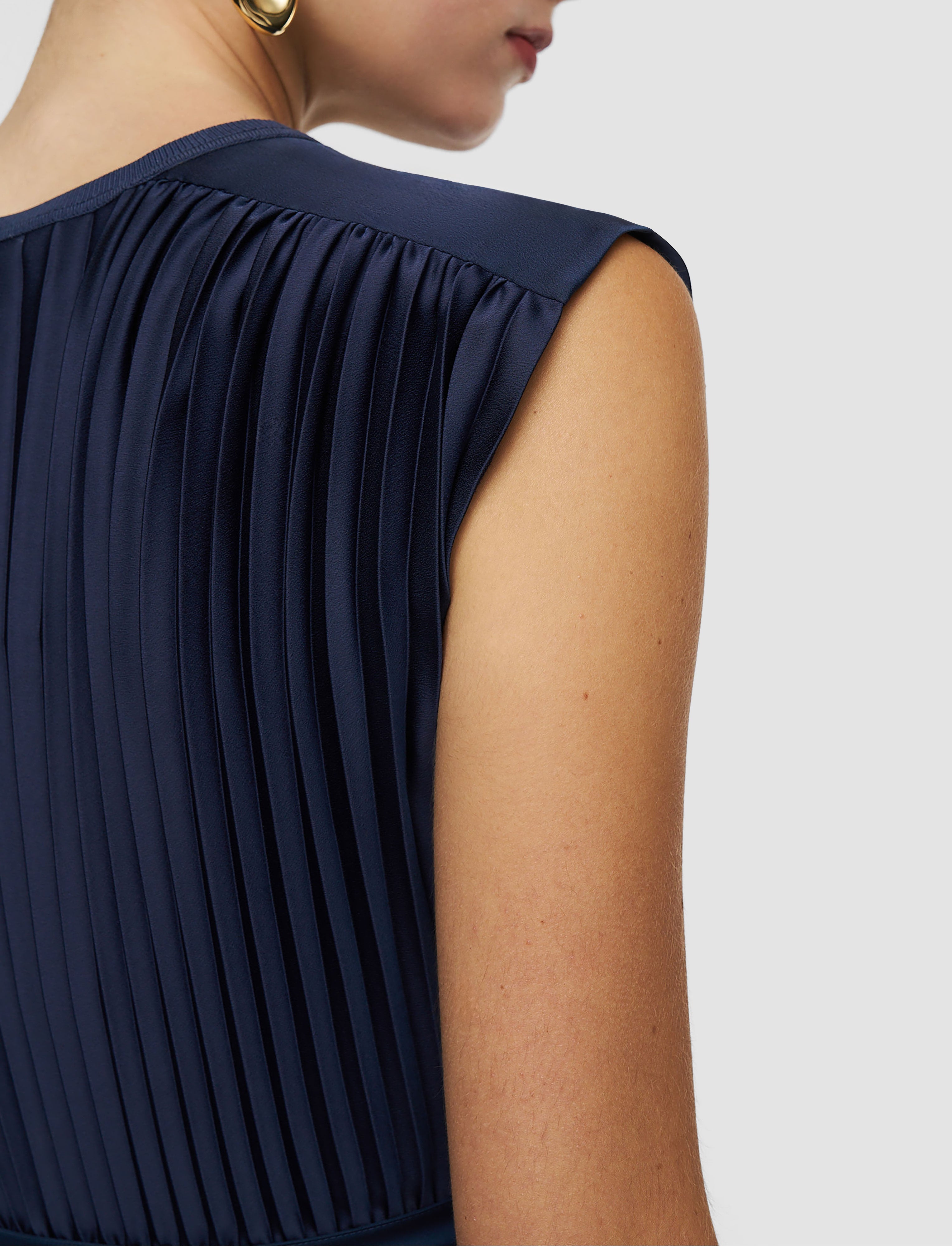 Volta Knit Weave Plissé Dress - Regular / 38