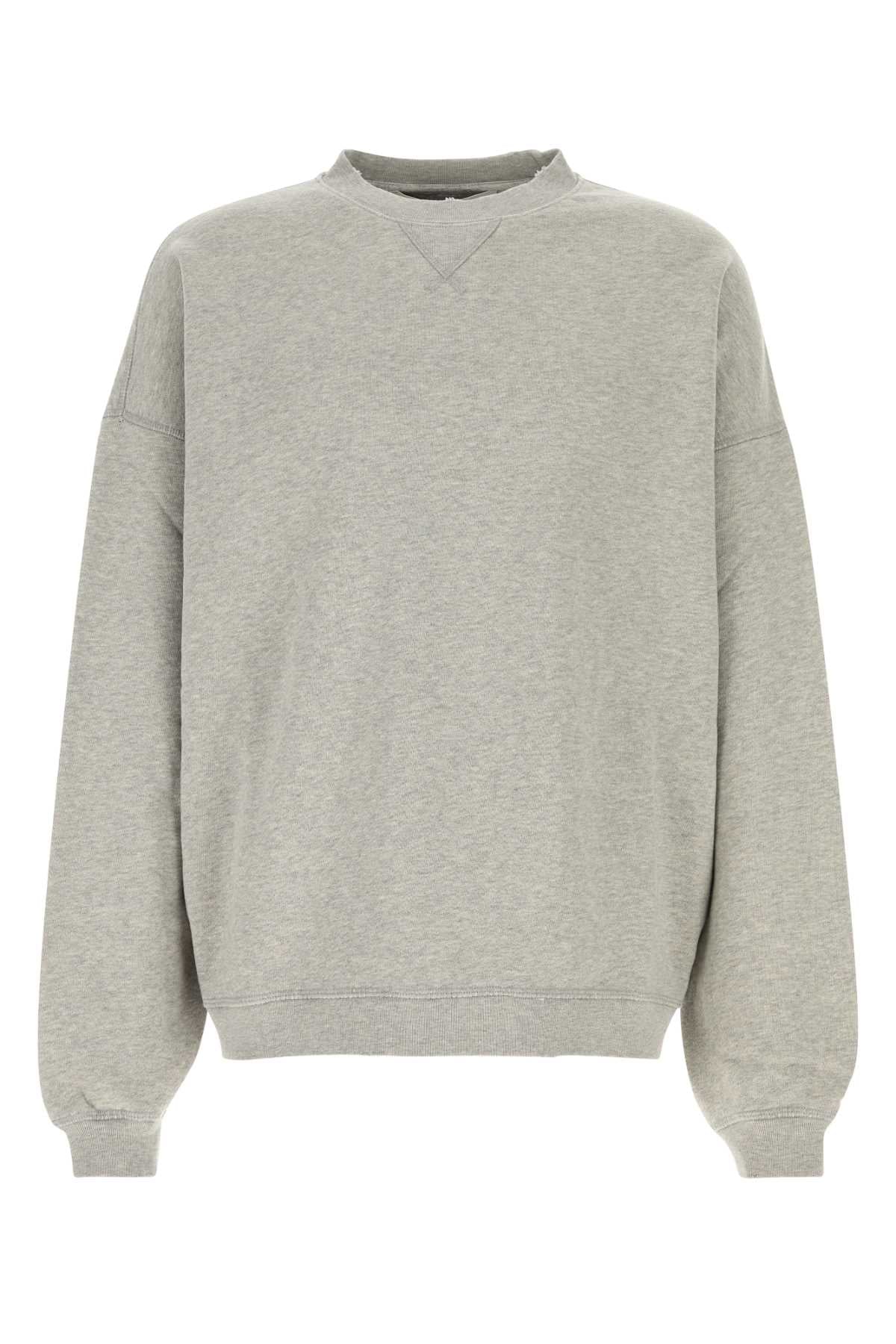 Melange Oversize Cotton Sweatshirt