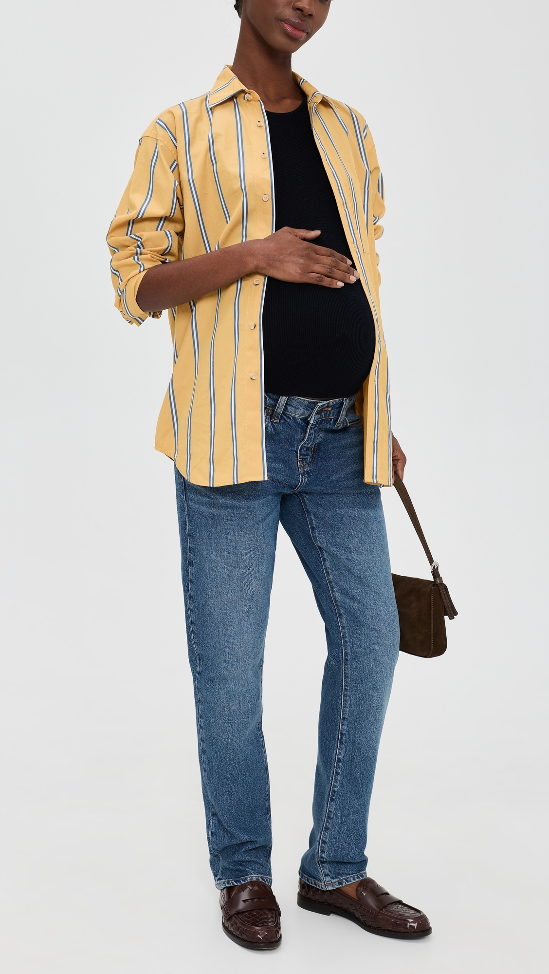 The Boyfriend Maternity Jeans True Indigo