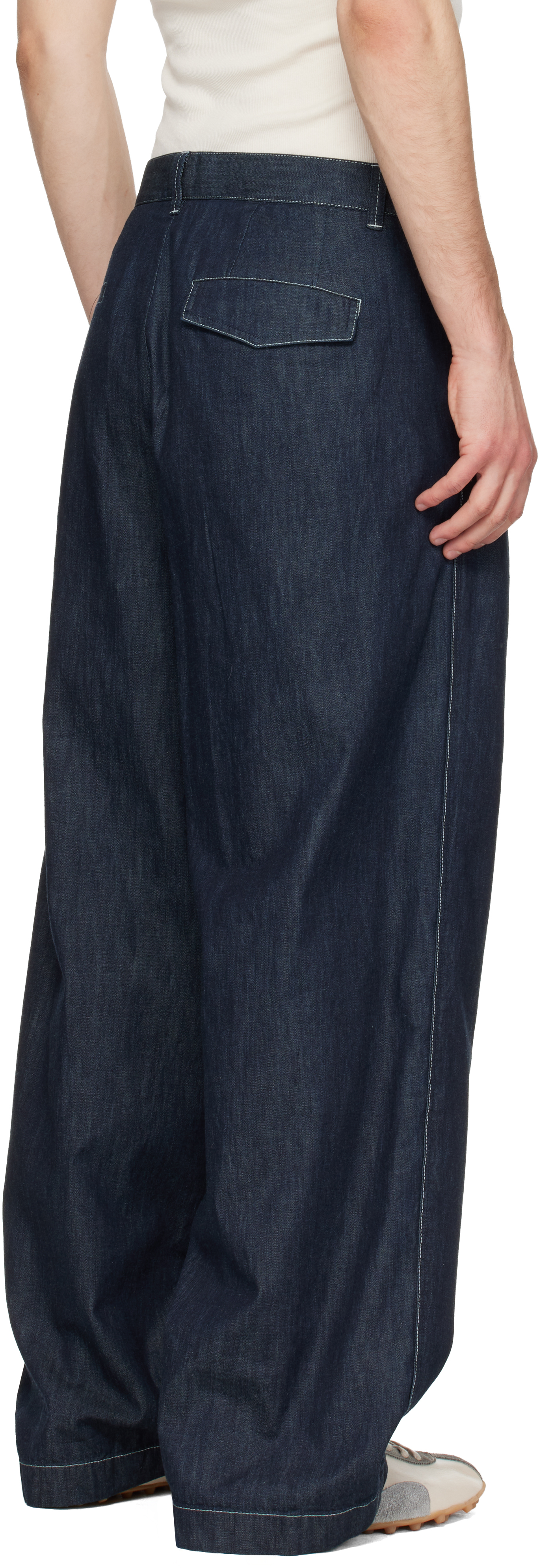 Navy Japanese Denim Jeans