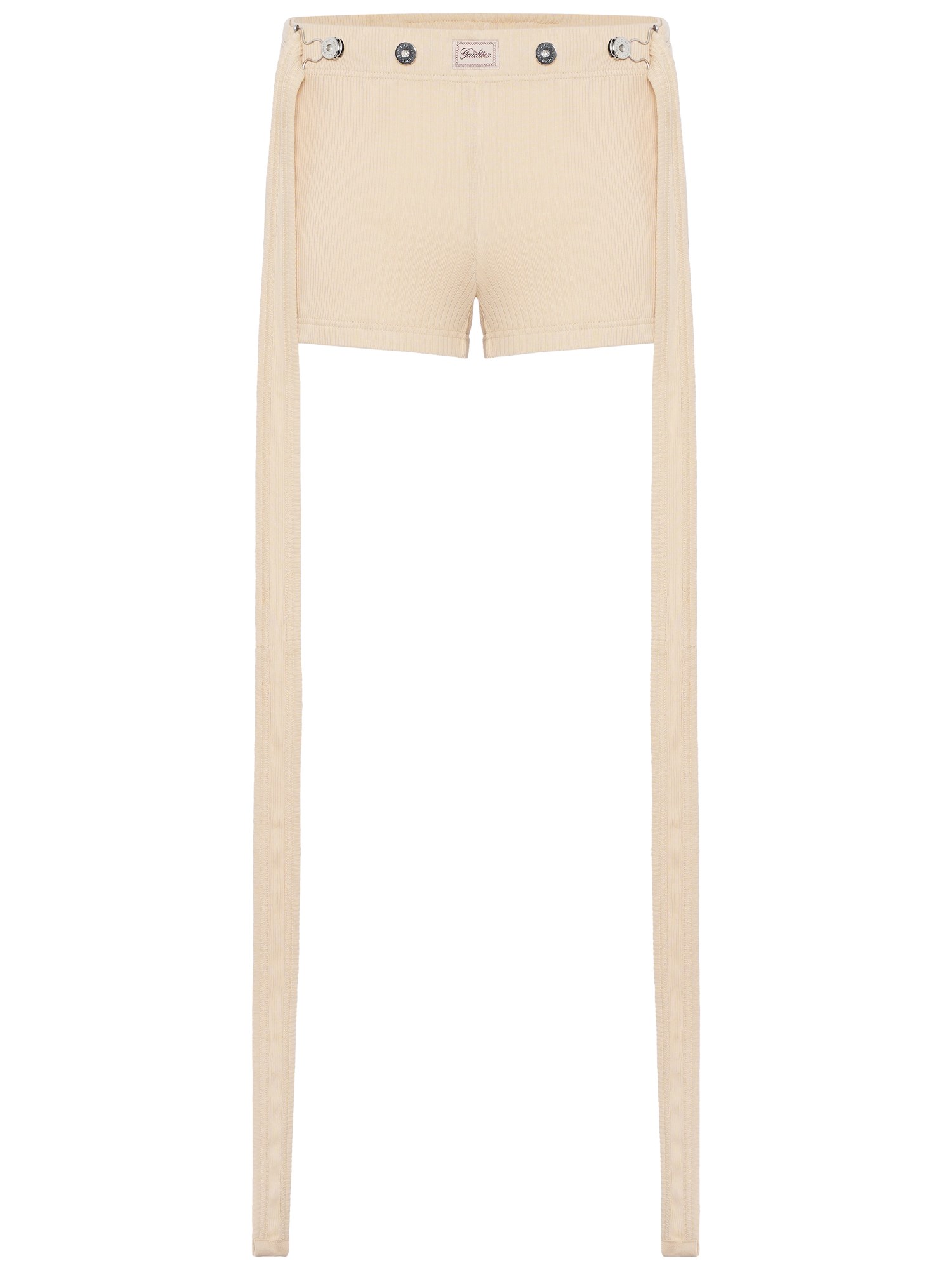 Shorts with logo patch