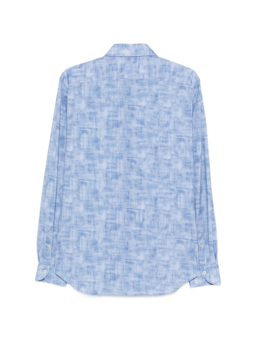 Blue Regular Fit Shirt