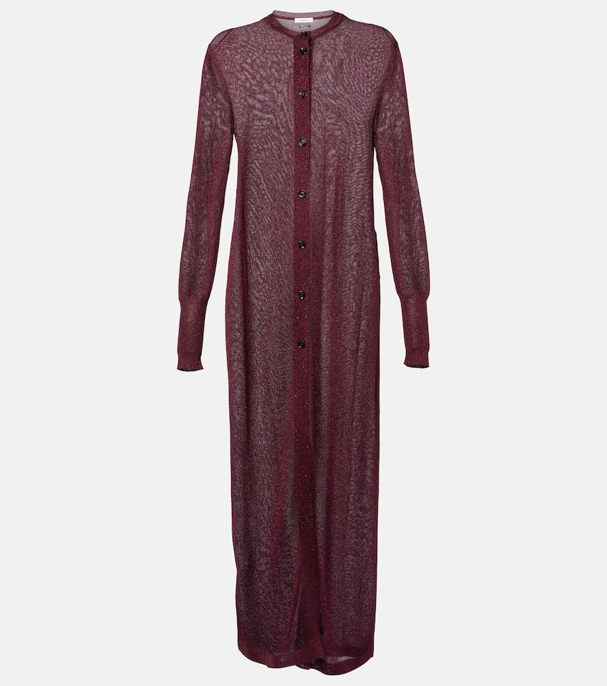 Ferragamo Lurex maxi dress