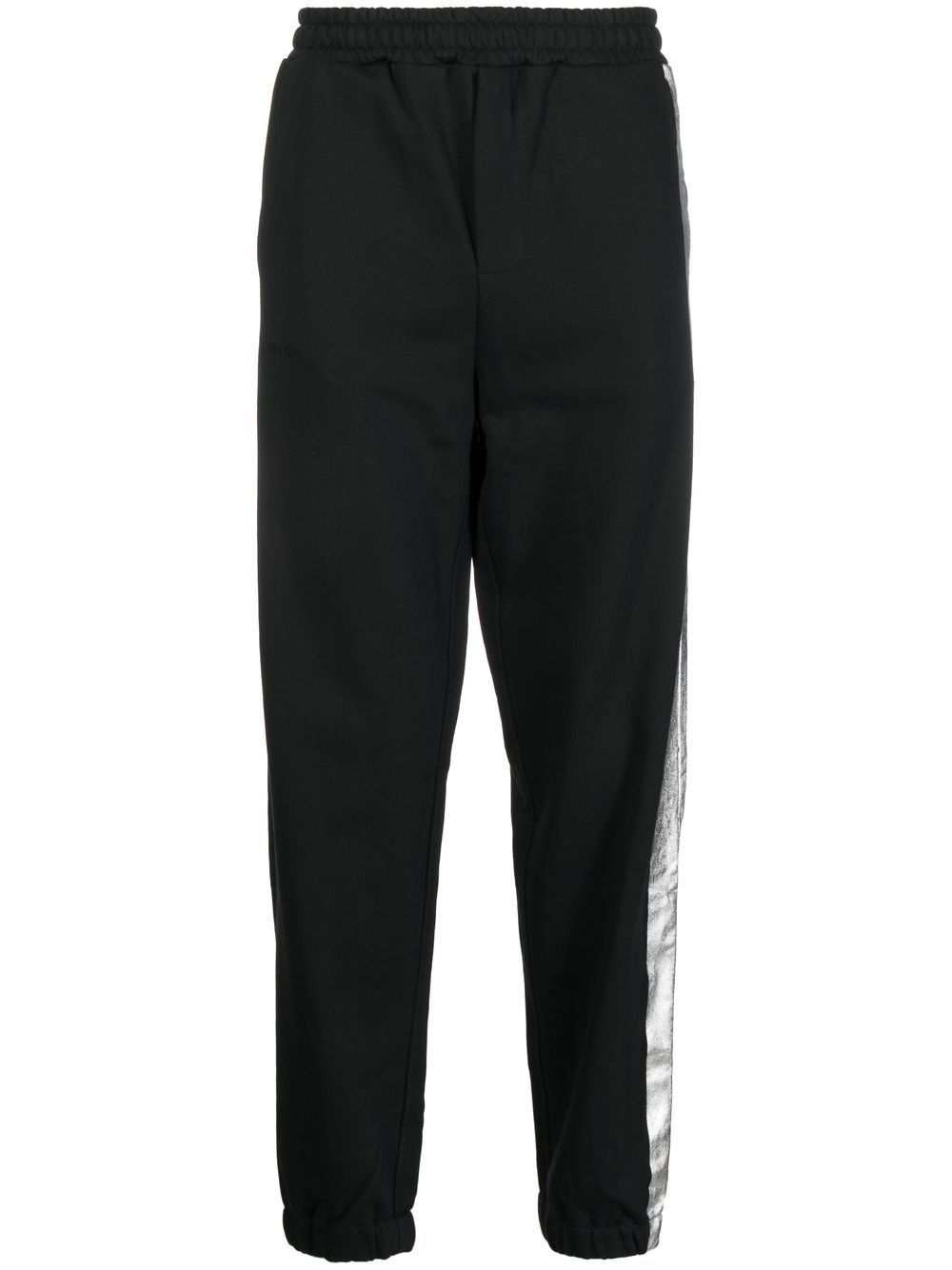 Silver Side Stripe Joggers