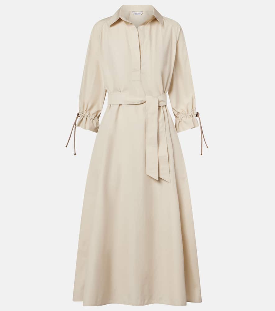 Mirto oversized cotton poplin shirt dress