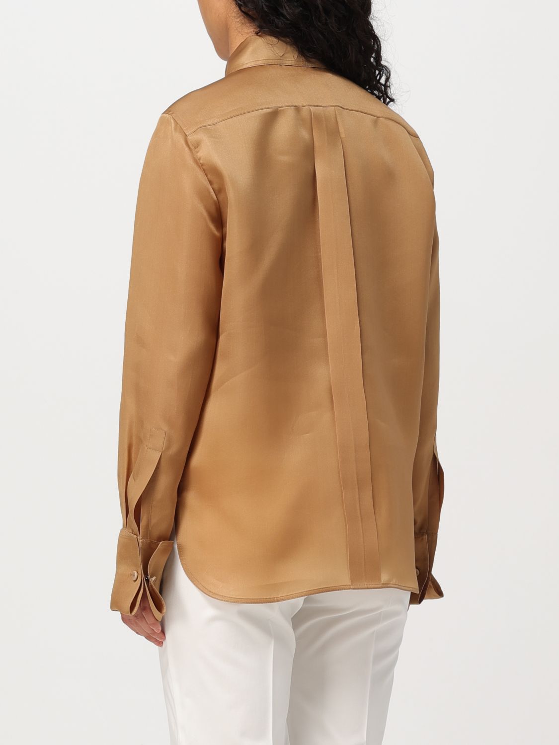 Shirt Woman color Leather