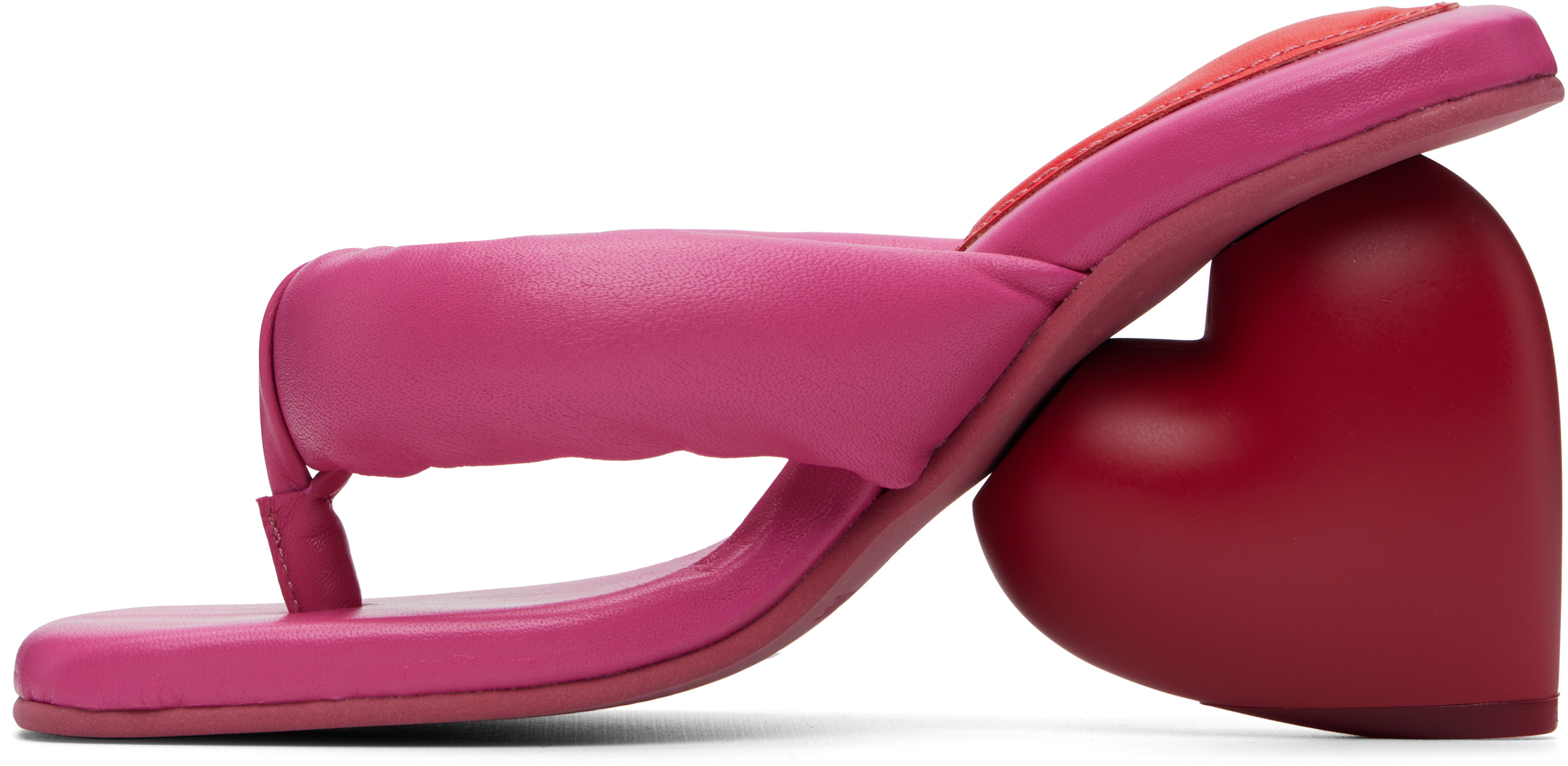 Pink Love Mule Sandals