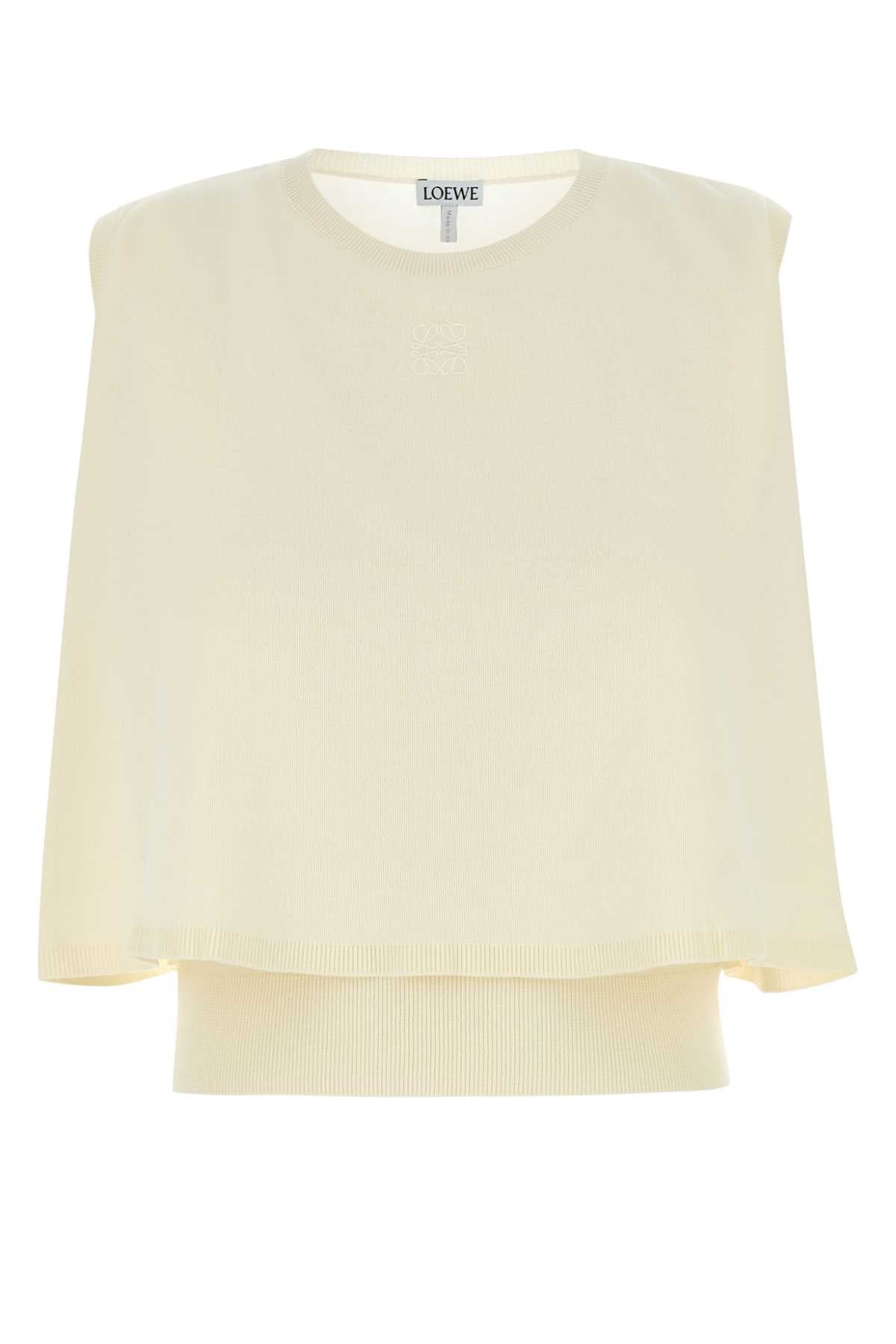 Sweater Vest — Beige