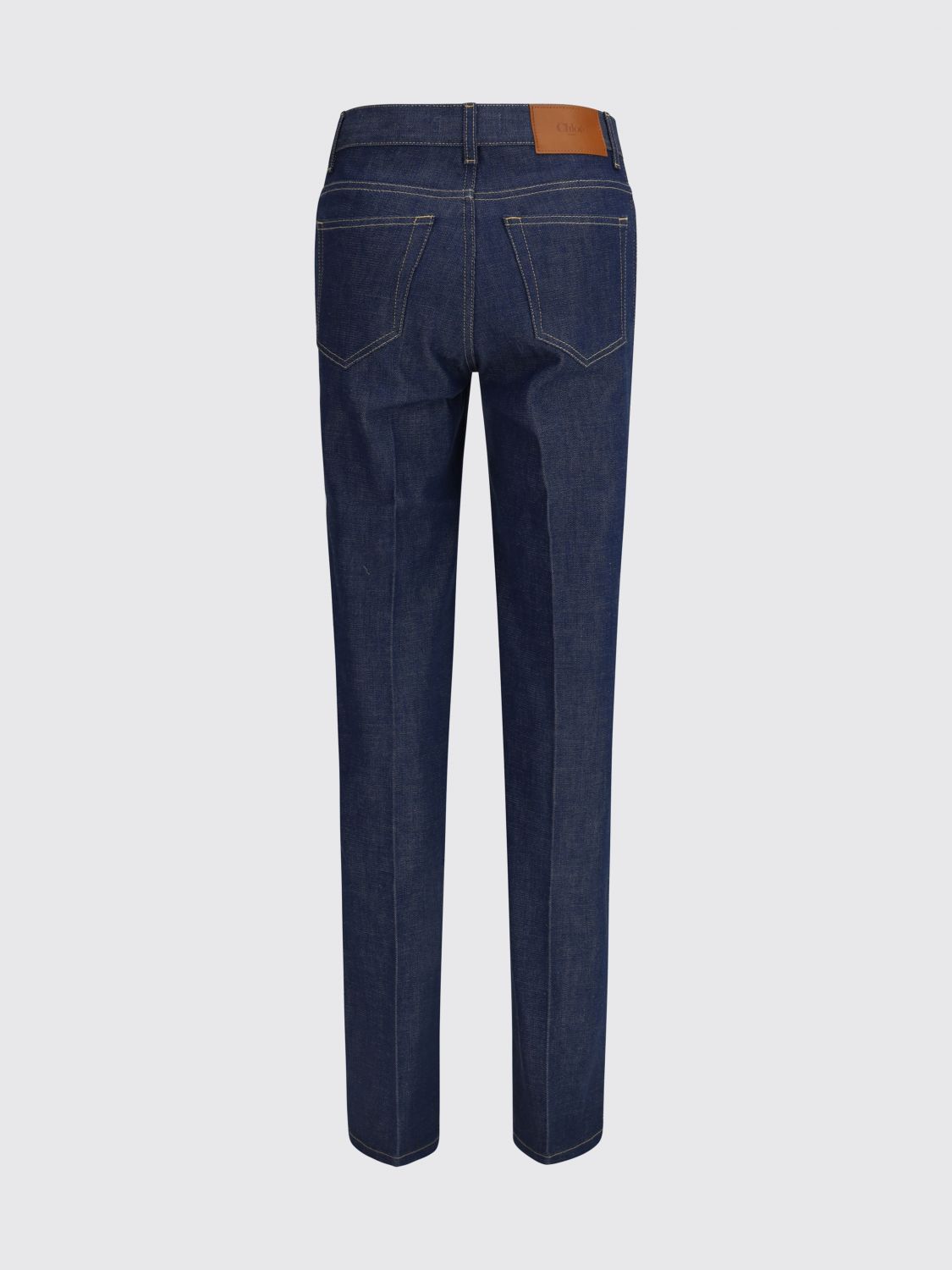 Jeans CHLOÉ Woman color Navy