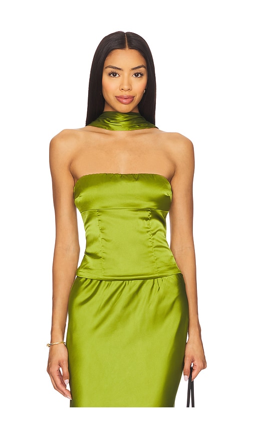 Runaway The Label x REVOLVE Verity Top in Olive.  XS. Also in L, M