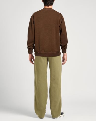 Man Sweatshirt Brown Size S Cotton