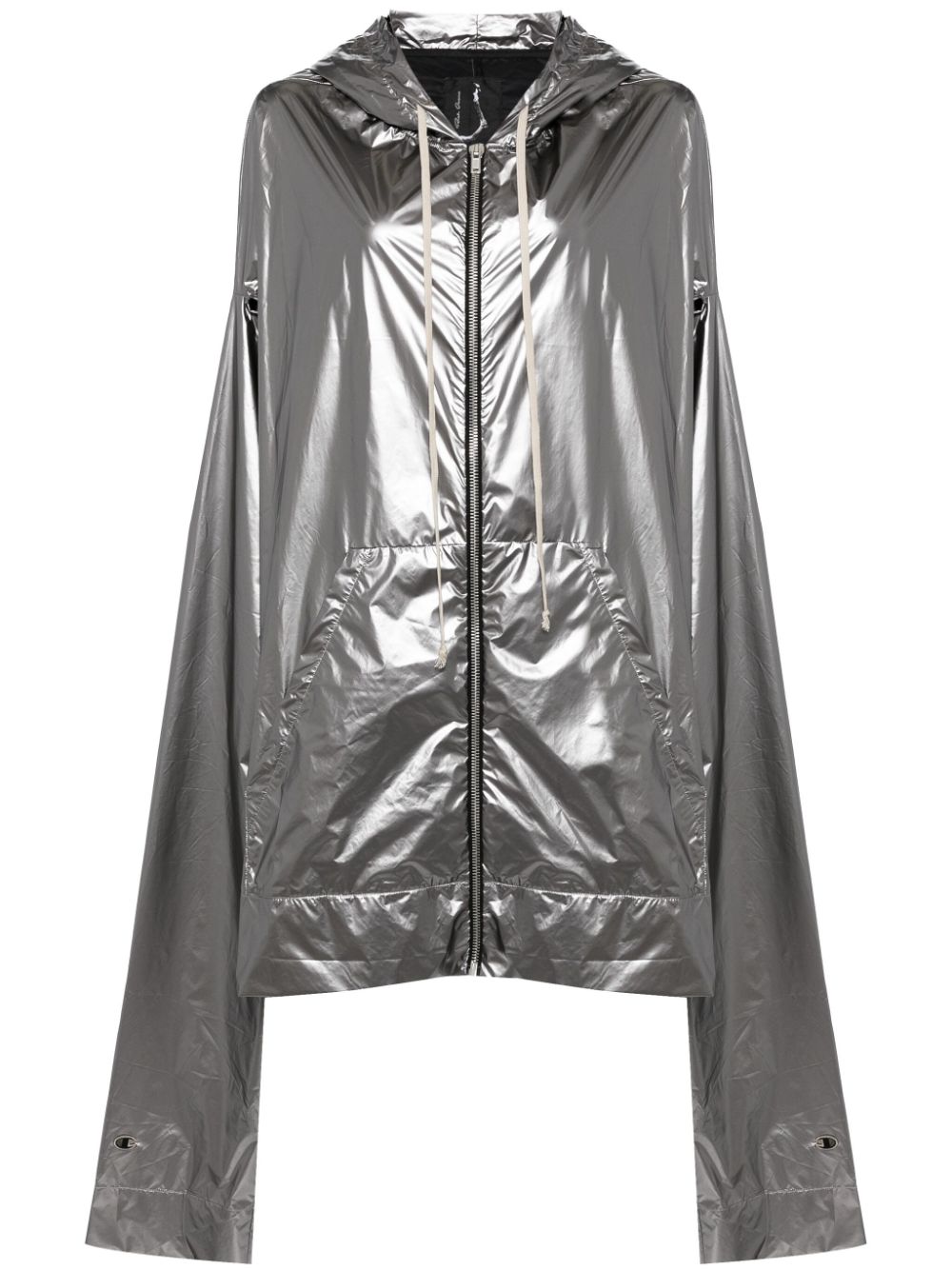 X Champion metallic hooded jacket - Silver