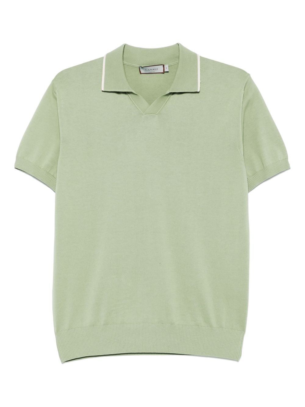 Canali knitted T-shirt - Green