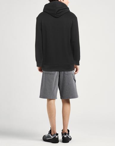 Man Sweatshirt Black Size L Polyester, Viscose, Elastane