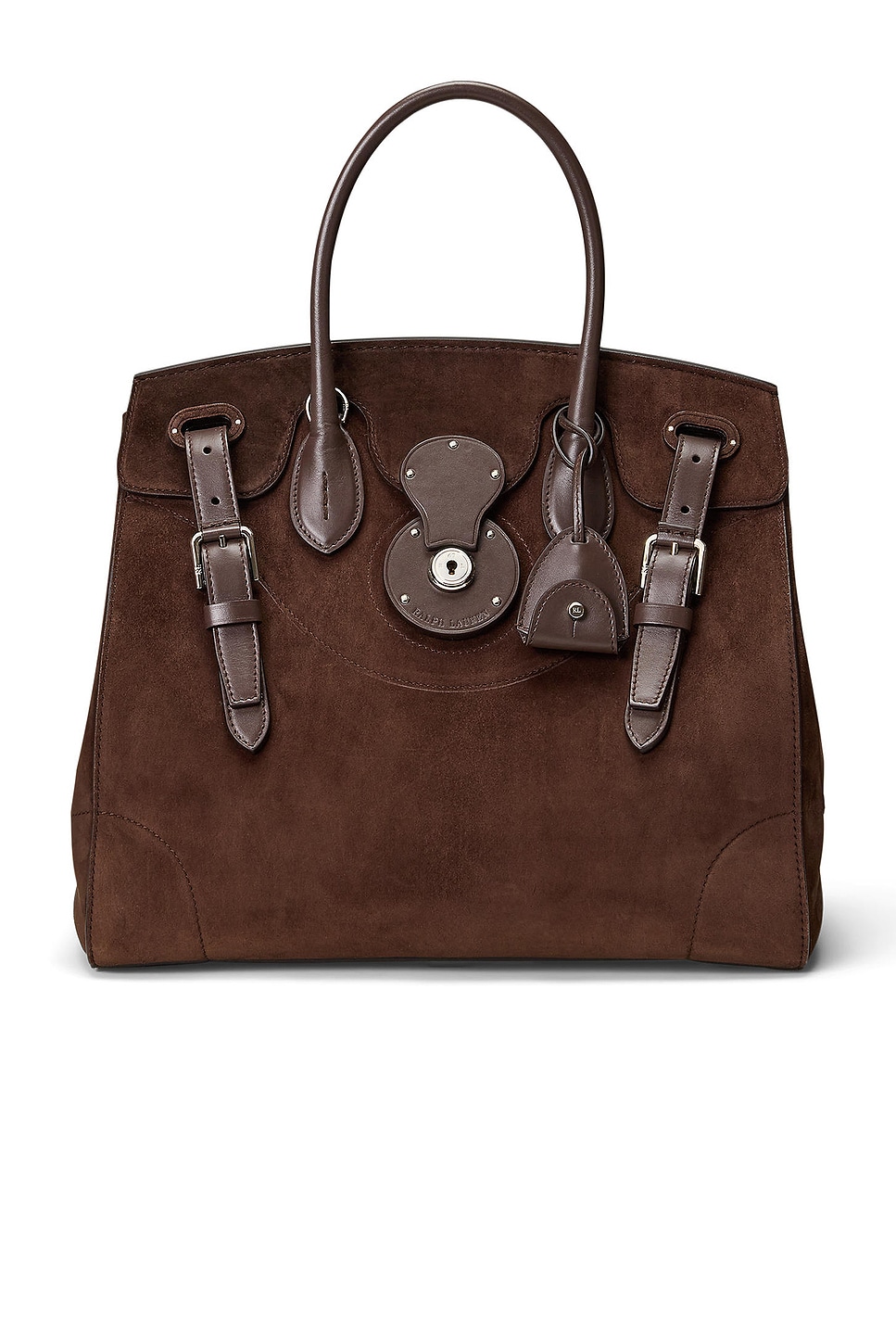 Ralph Lauren Collection Soft Ricky 33 Bag in Brown