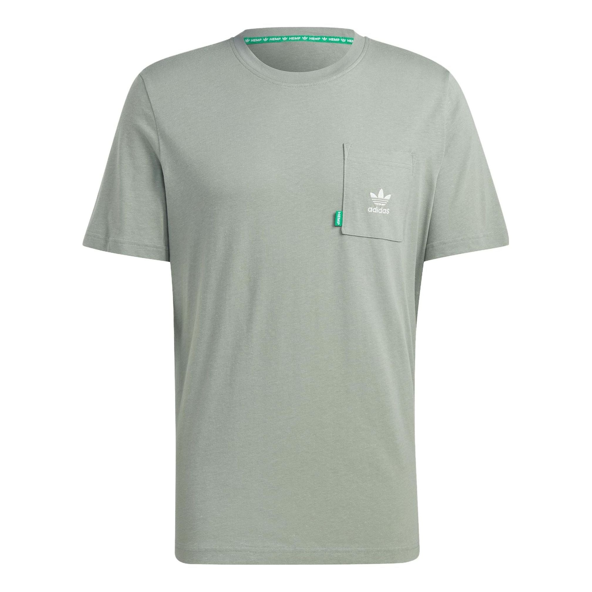 Originals Essentials+ Made With Hemp T-shirt 'Silver Green'