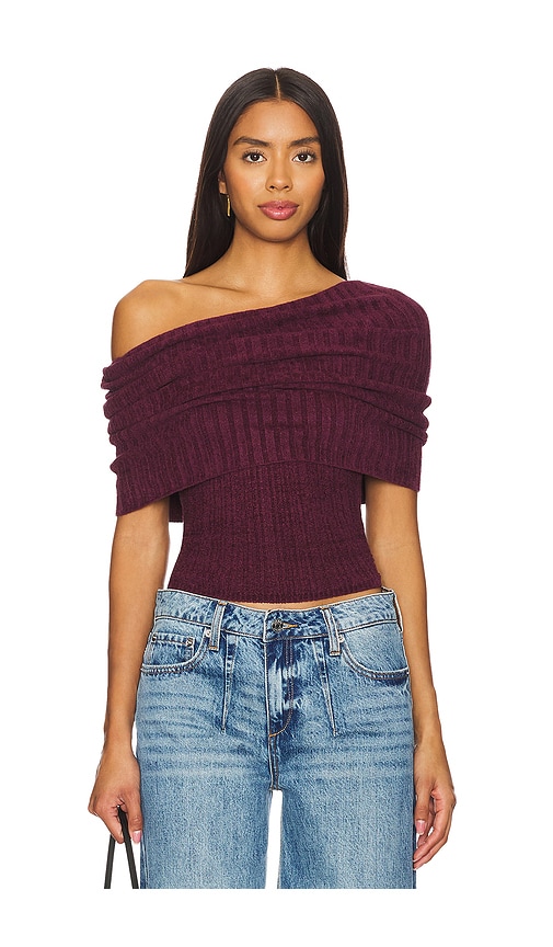 Lovers and Friends Gerda Off The Shoulder Top in Beige. - L also in XS