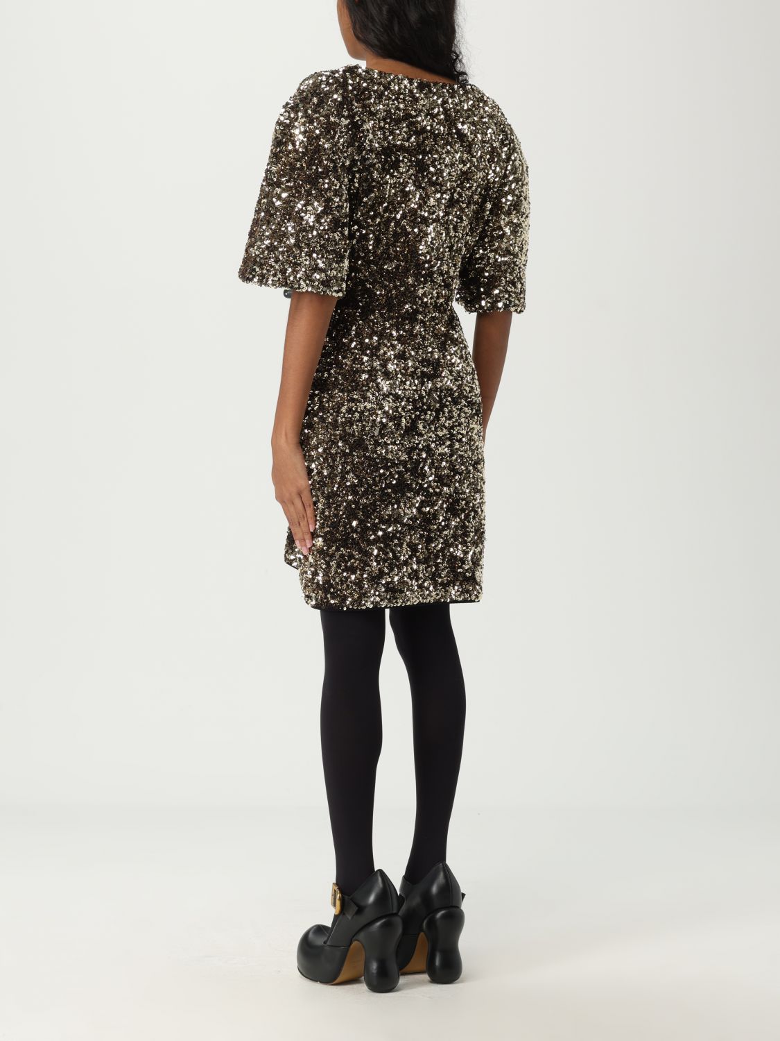 Dress MARC JACOBS Woman color Gold