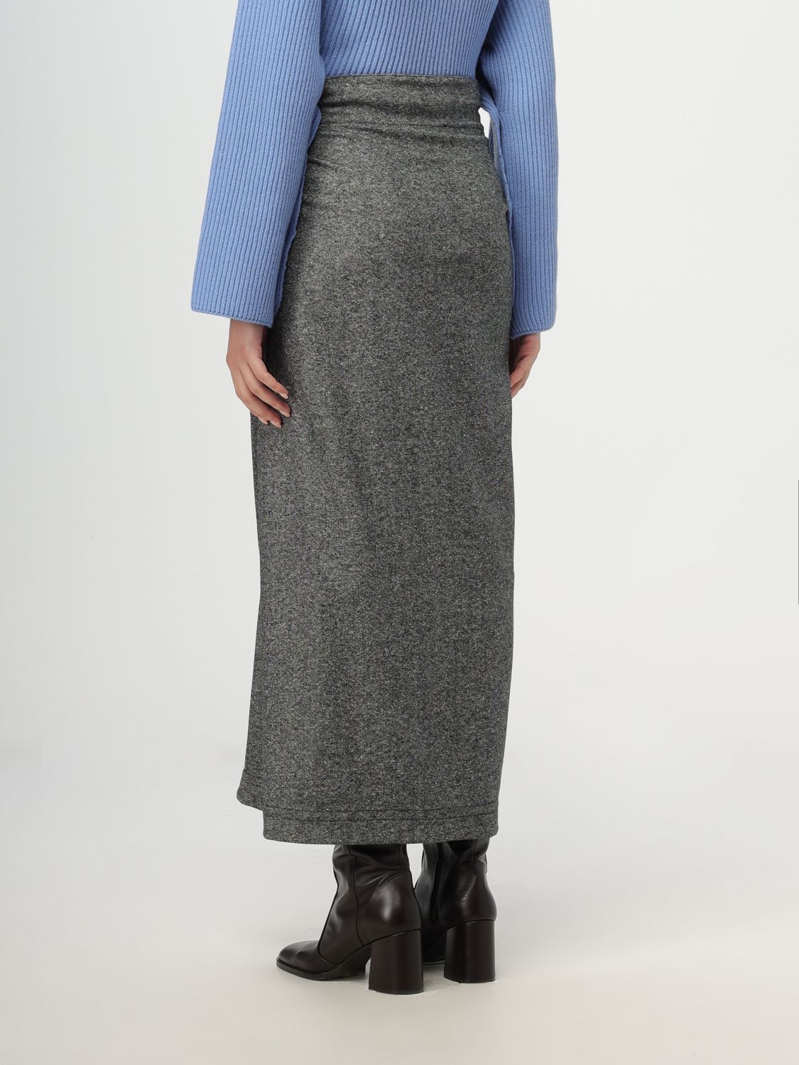 Skirt Woman color Grey