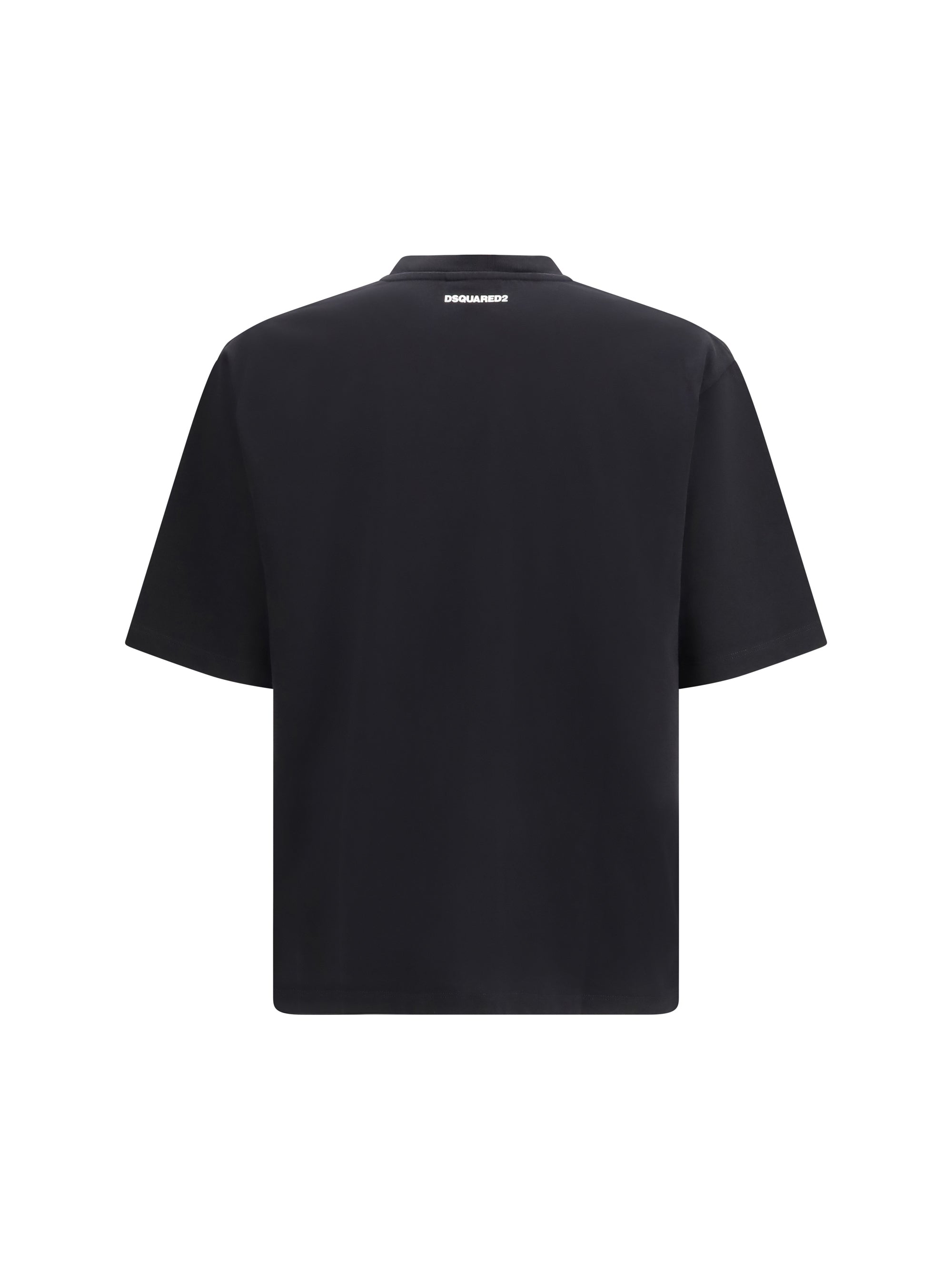Logo-Print Cotton T-Shirt — Black