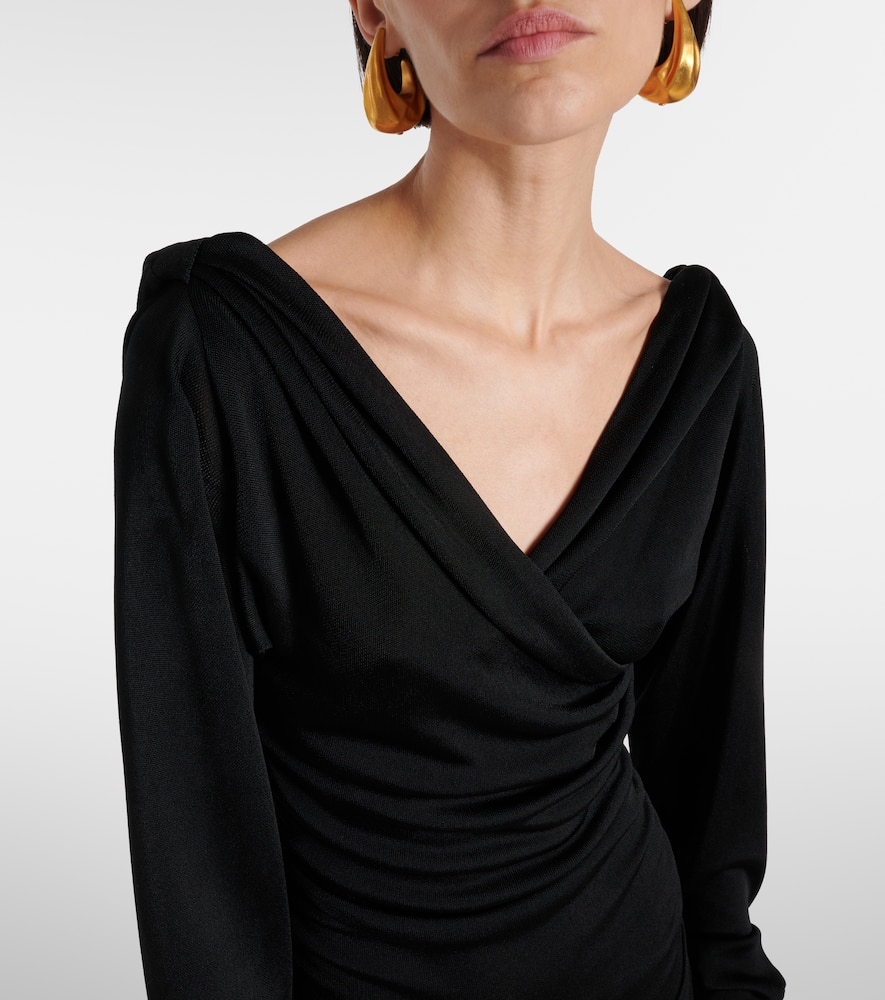Fable draped maxi dress