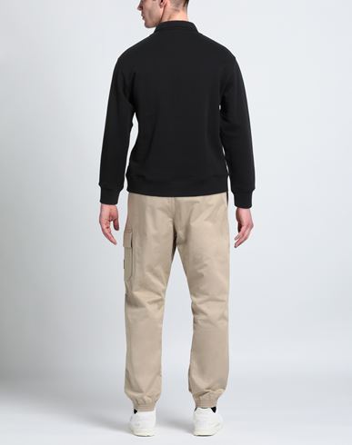 Man Sweatshirt Black Size XS Cotton
