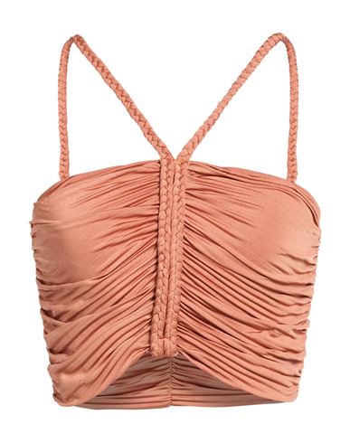 Woman Top Camel Size ONESIZE PES, Elastane