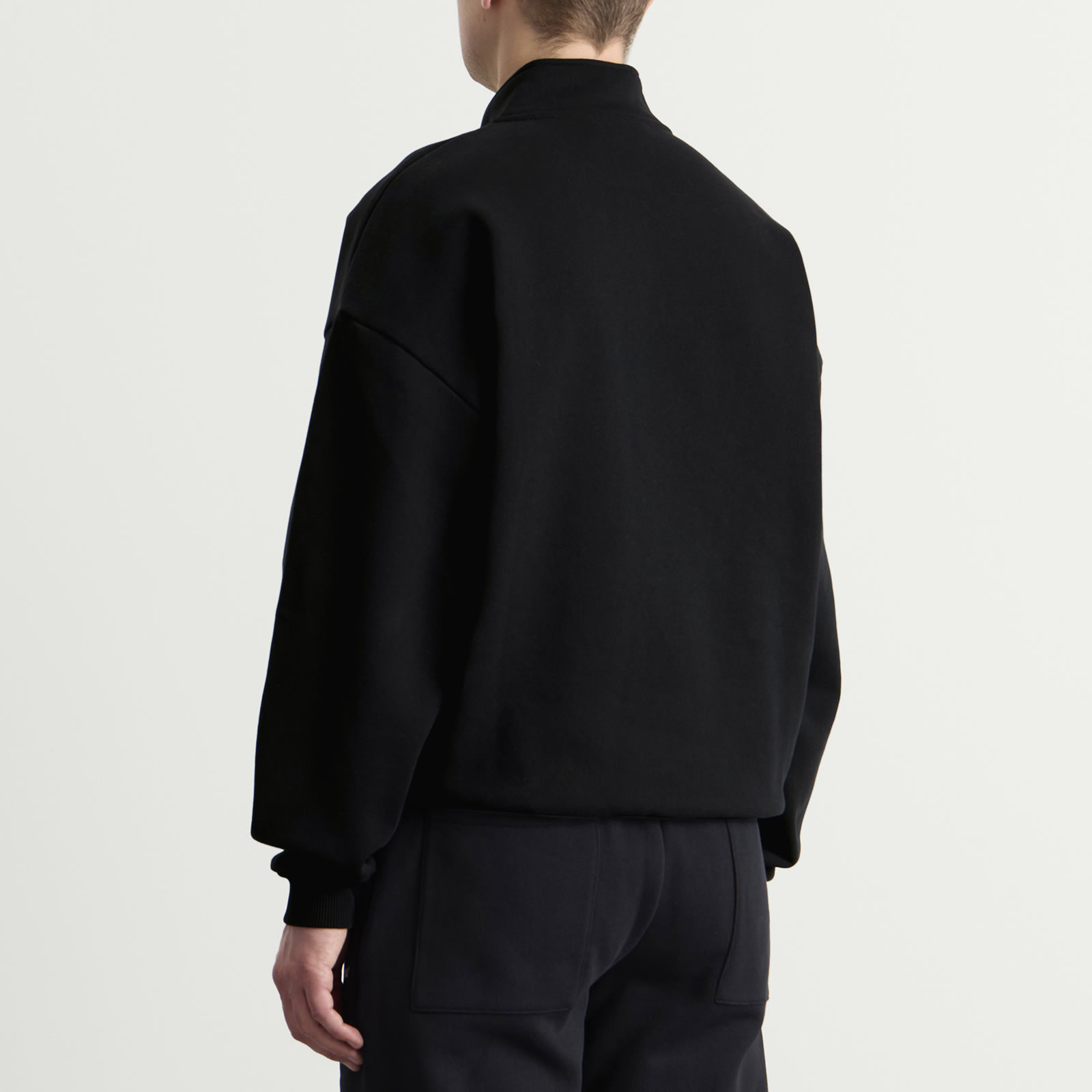 Men's Uniform Quarter Zip Black