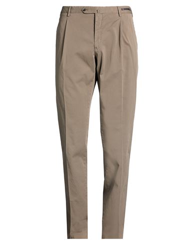 Man Pants Brown Size 28 Cotton, Elastane
