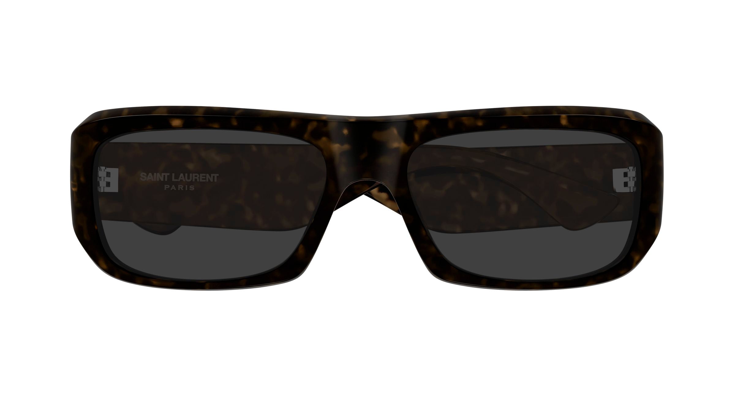 SAINT LAURENT Man SAINT LAURENT SL 869 002 Sunglasses Bio-injected Havana Grey Squared