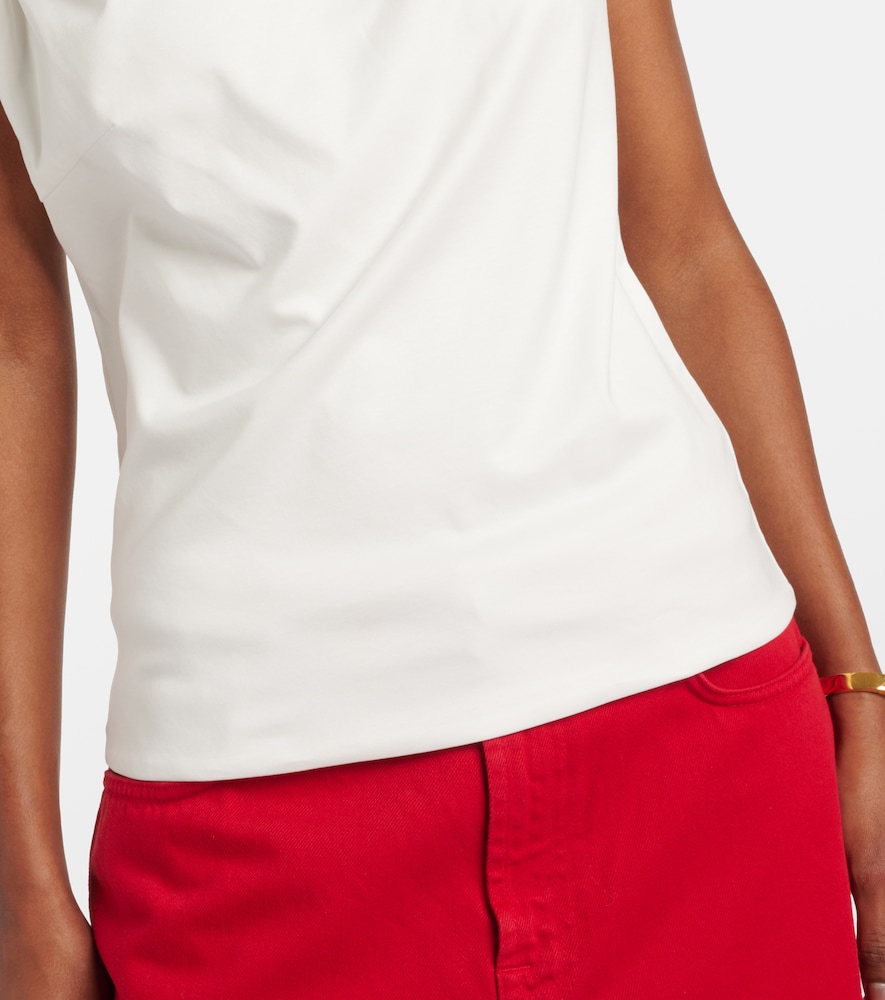 Róhe Cotton-blend top