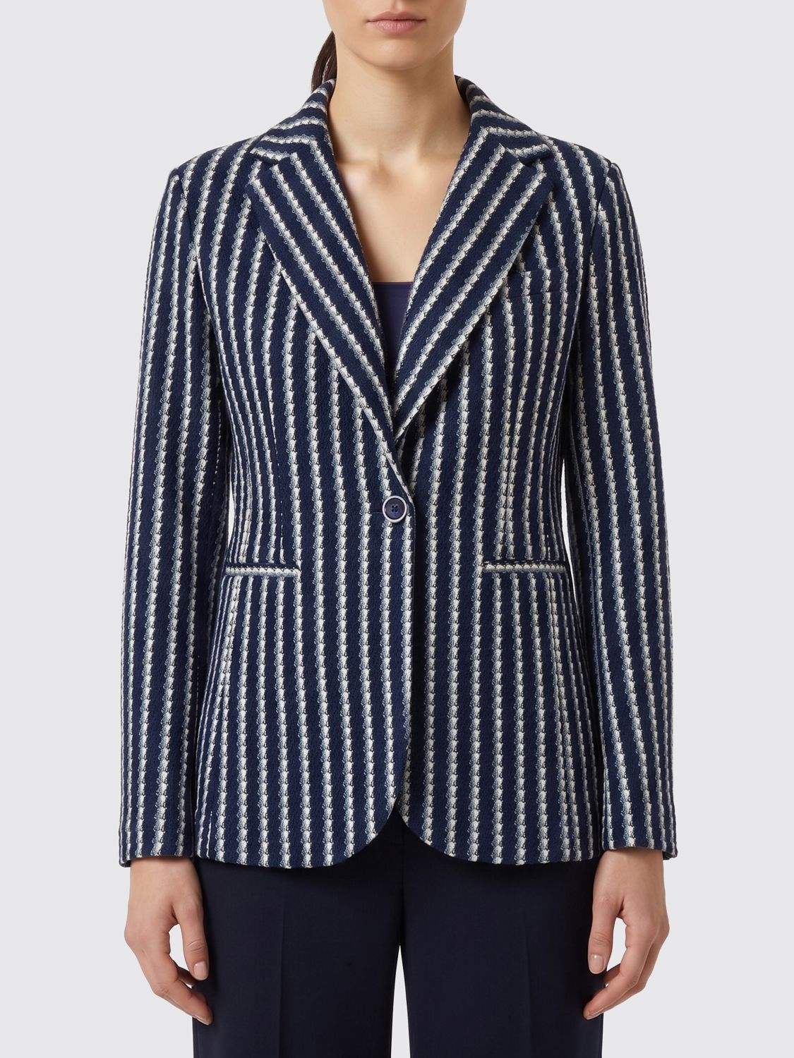 Jacket Woman color Blue