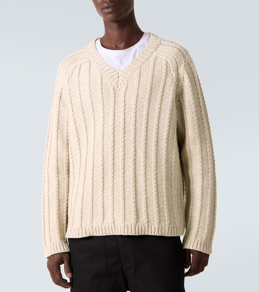 X Aaron Levine Sussex virgin wool sweater