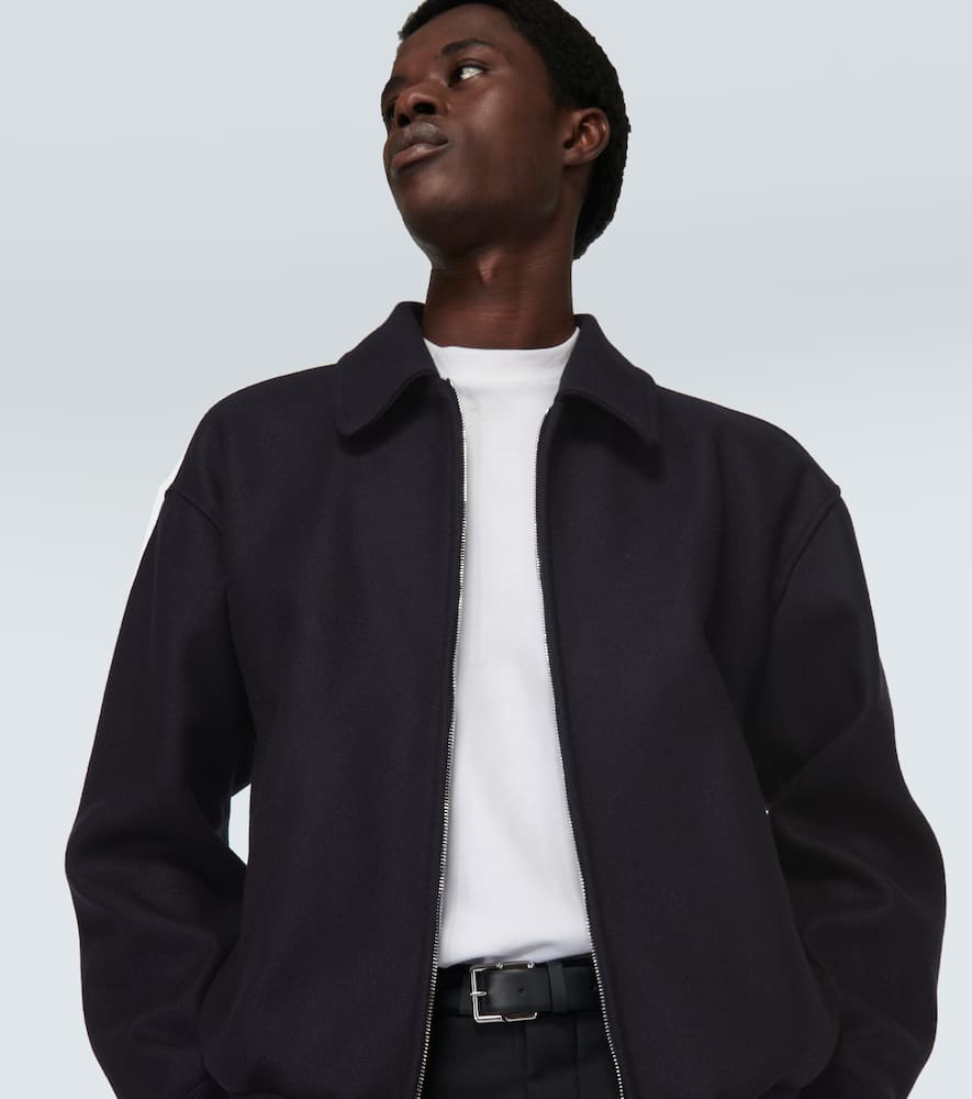 Dolce & Gabbana Wool-blend bomber jacket