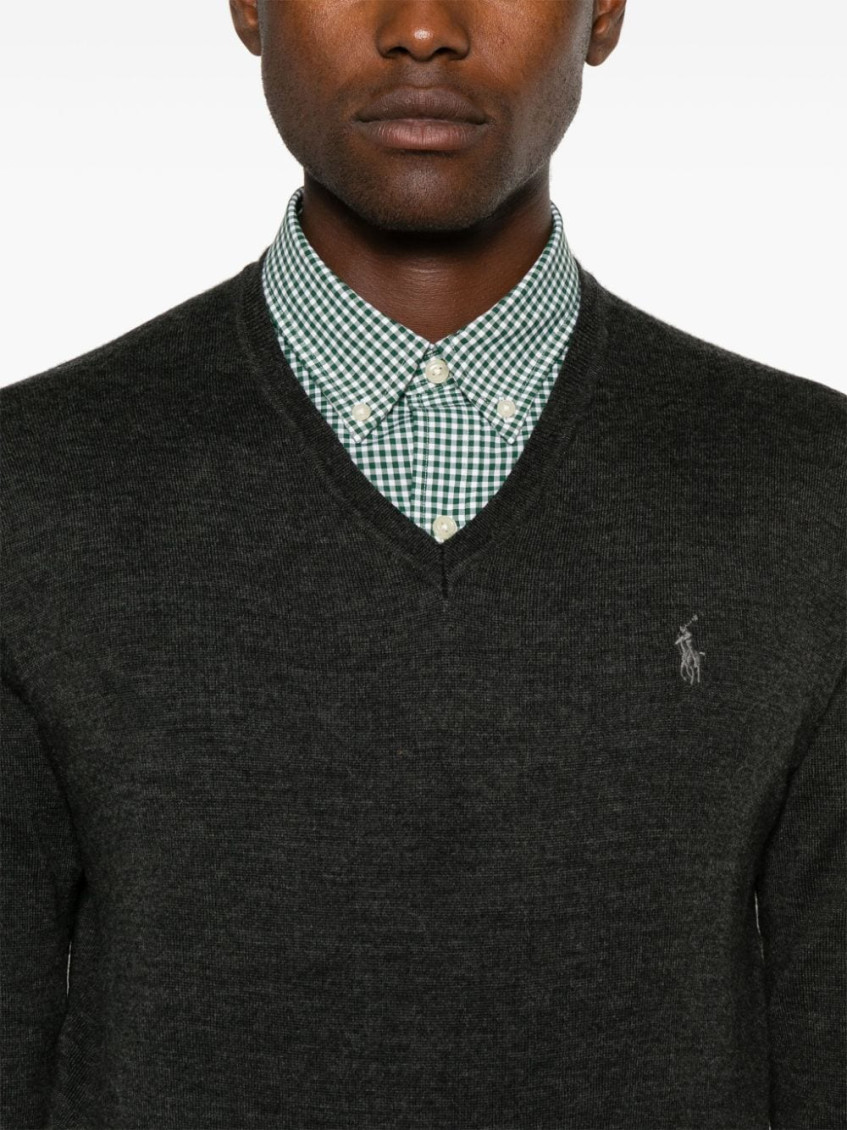 Sweater With Pony Logo