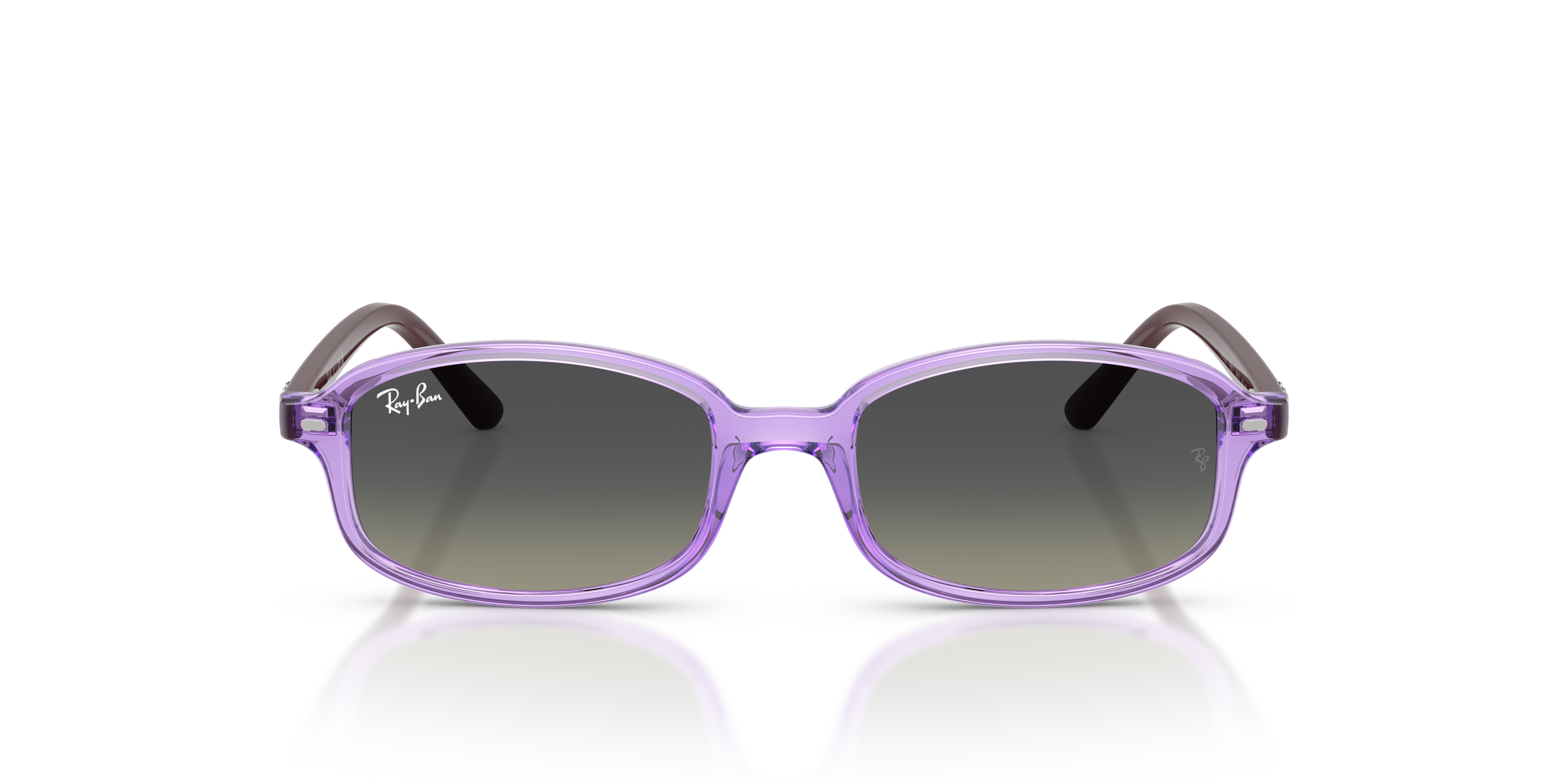 Ray - Ban Kid Ray - Ban RJ9132S 719911 Sunglasses Nylon Violet Grey Geometric Normal Nuanced