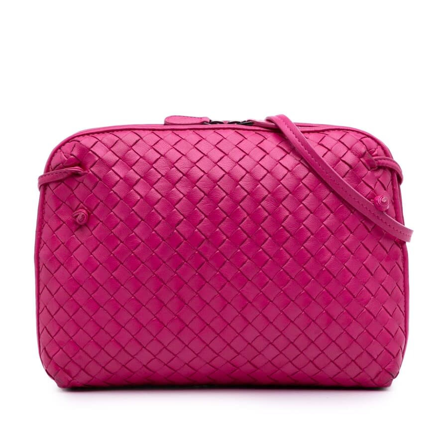 Pre-owned Nappa Intrecciato Nodini Crossbody Ladies B00041975A