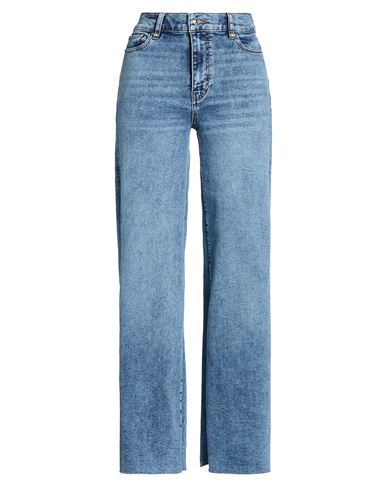 Le Slim Palazzo Woman Jeans Blue Size 26 Cotton, Pre