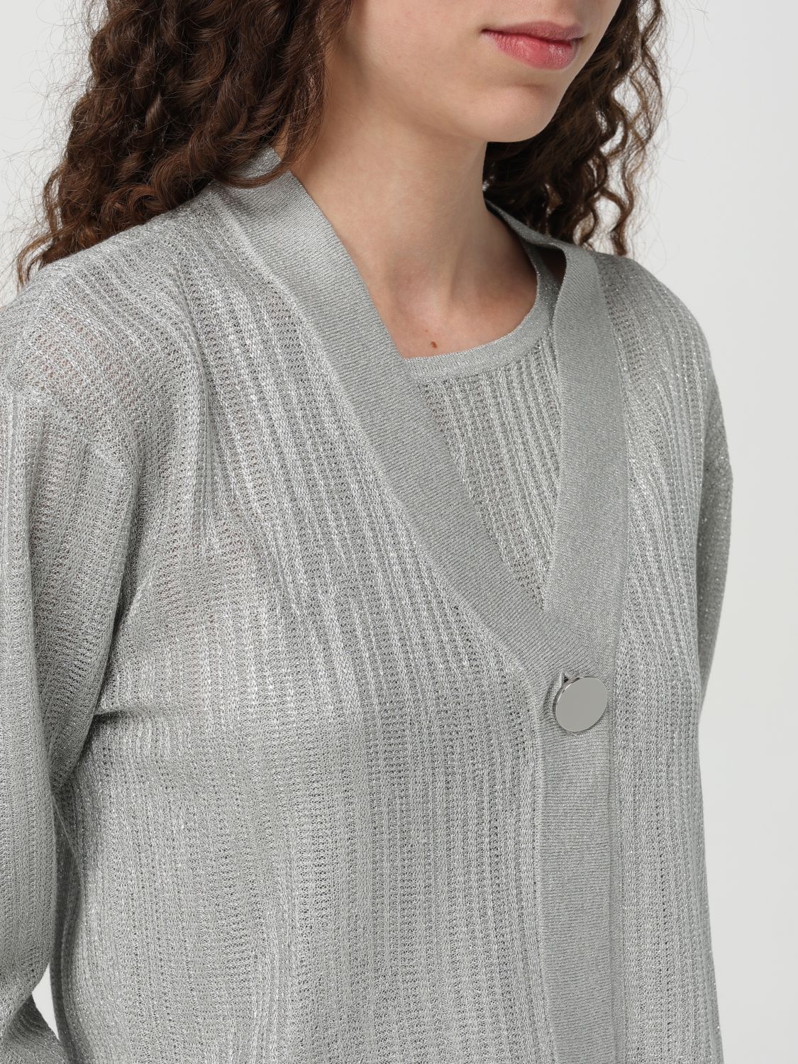 Sweater ARMANI EXCHANGE Woman color Silver