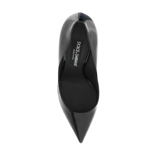 Patent leather 105mm pumps - Black