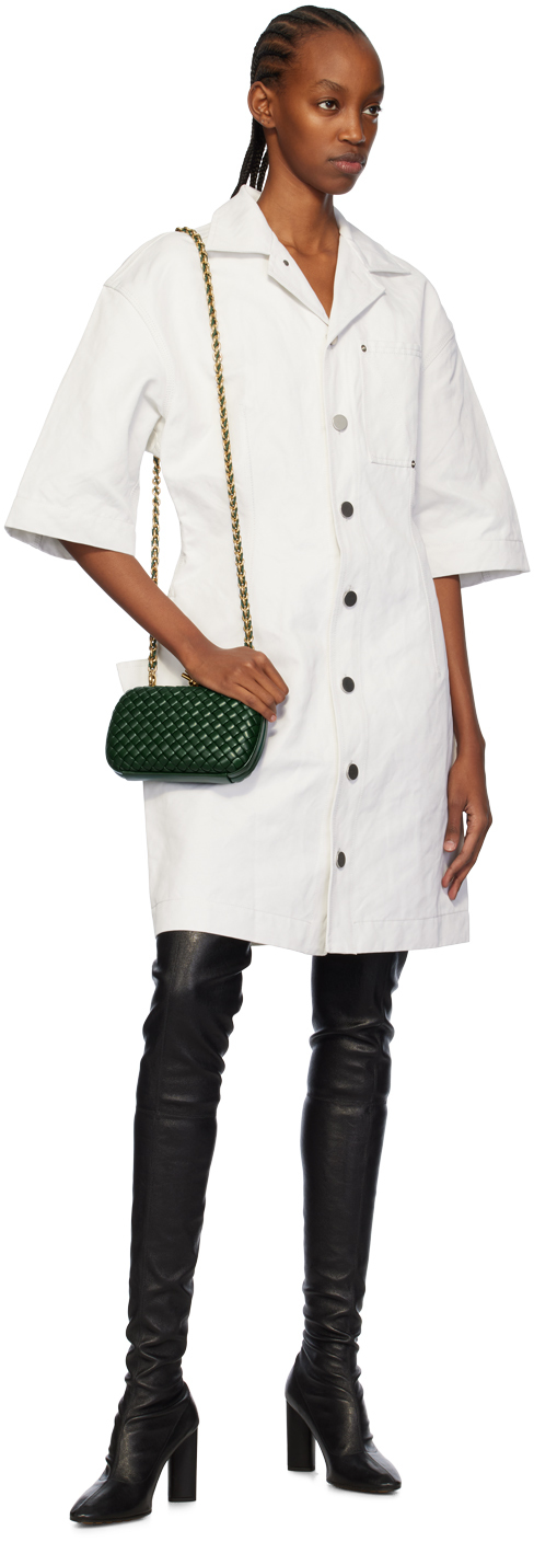Bottega Veneta Black Tripod Over-The-Knee Boots