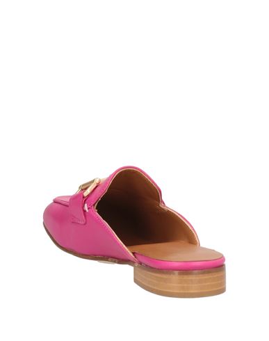 Woman Mules & Clogs Magenta Size 5 Leather