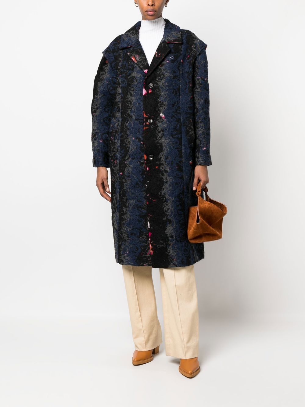 - Printed Coat