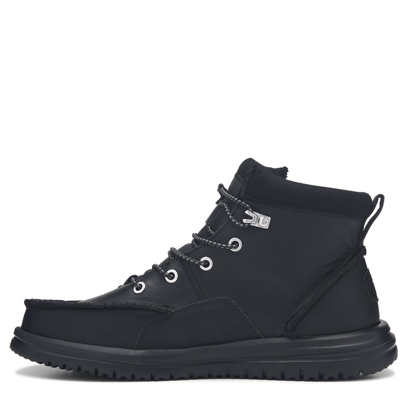 Men's Bradley Classic Lace Up Boots (Black)