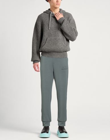 Man Pants Grey Size XL Modal, Polyester, Elastane