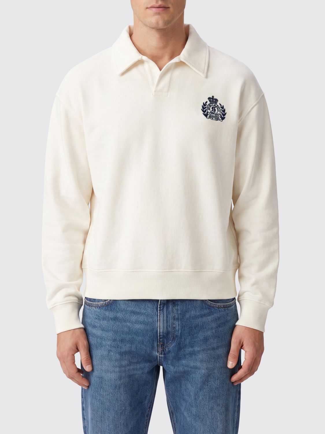 Polo Shirt Men color White
